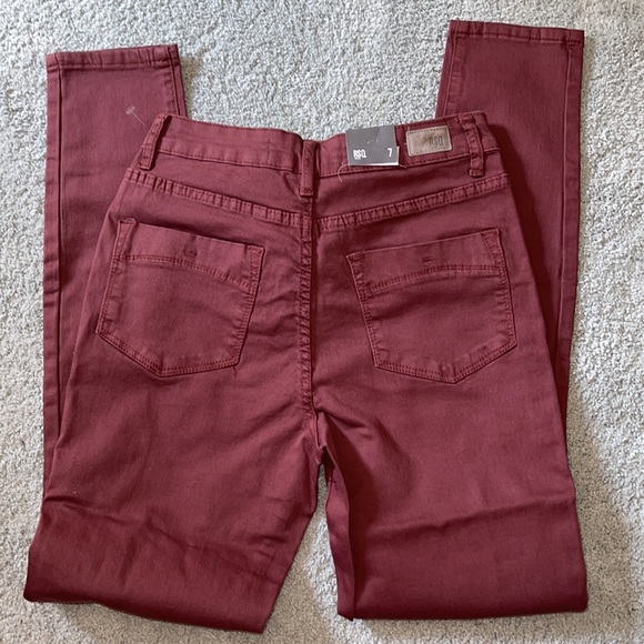 RSQ Burgundy Jeans - Picture 3 of 5
